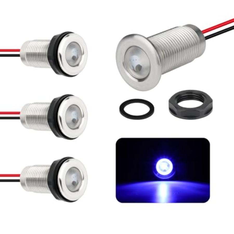 Fishing Boat Navigation Light - Boat Interior Lights Waterproof Marine Led