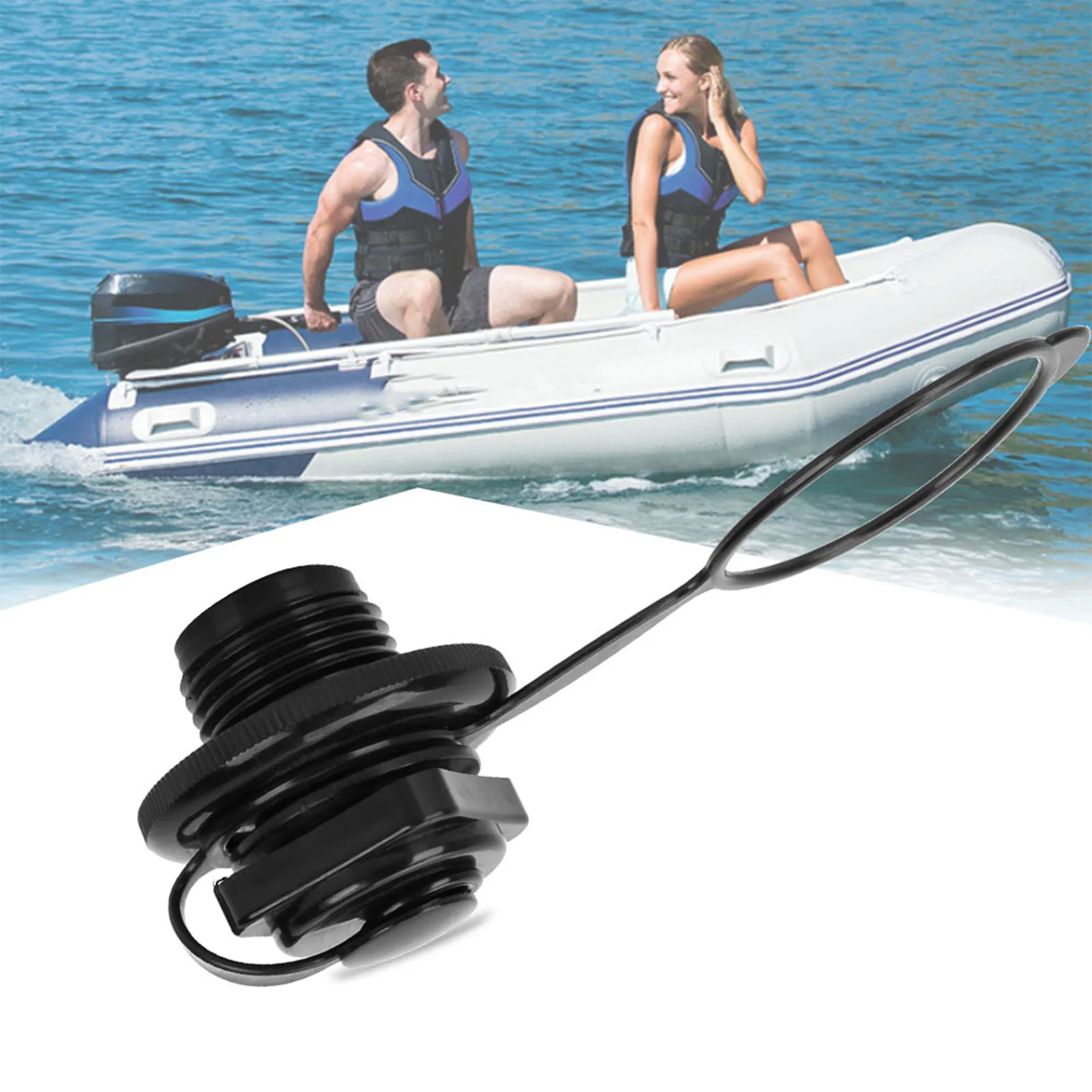 23.9mm Black Plastic Inflatabl – Fishing Boat Trailer recenzja i cena
