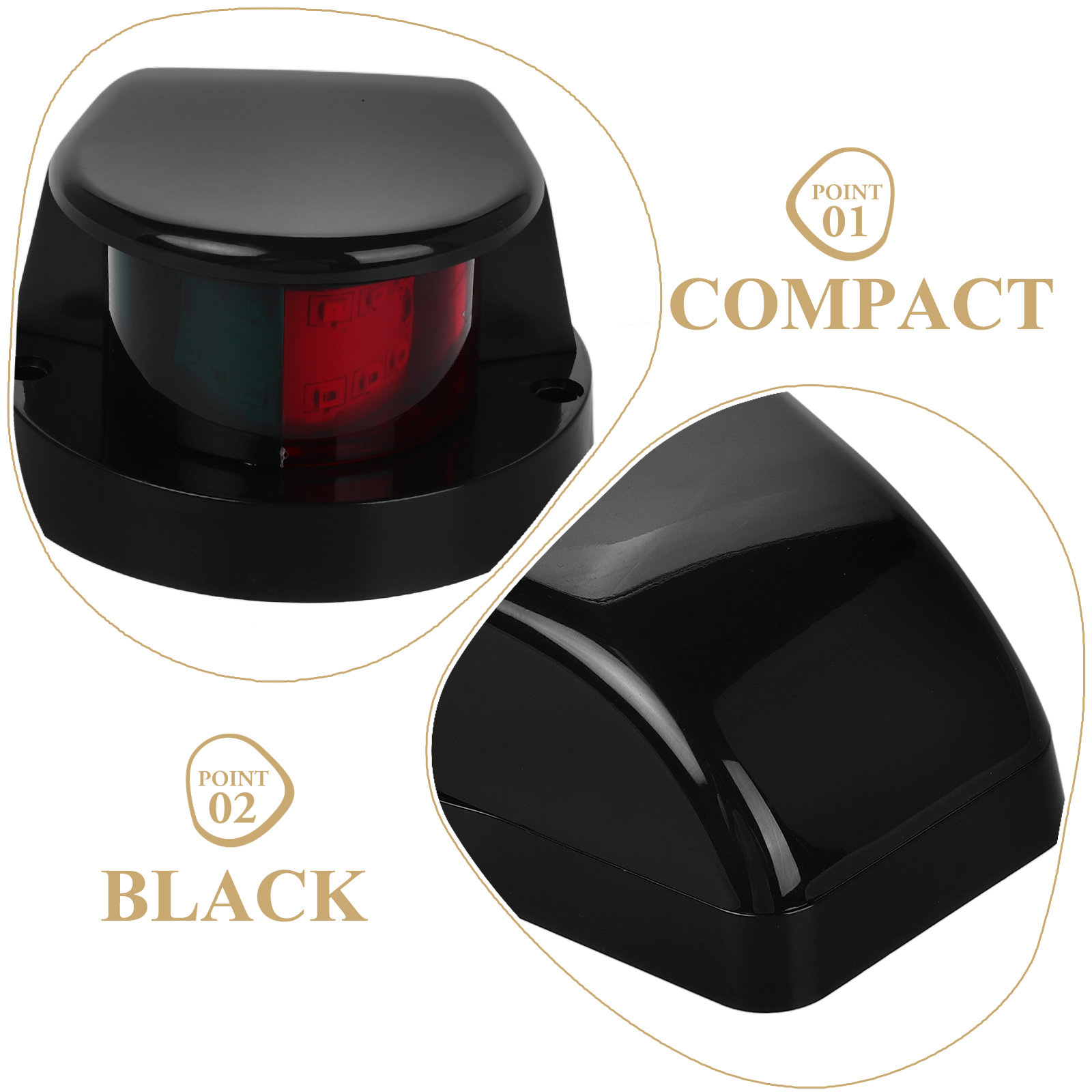12LED Yacht Navigation Lights  – Fishing Boat Navigation Light recenzja i cena