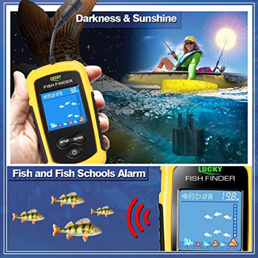 Kayak Portable Fish Depth Find – Fishing Boat Depth Finder recenzja i cena