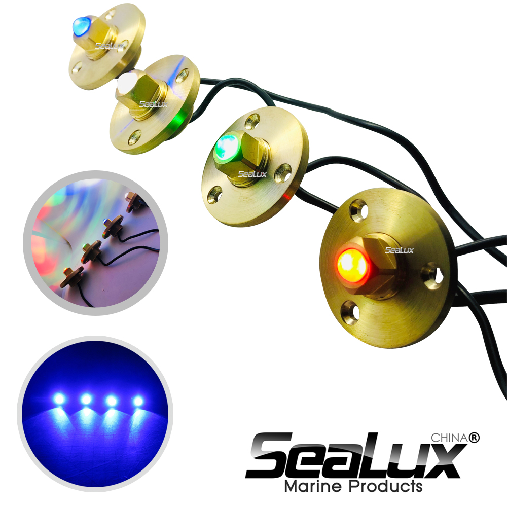 Sealux Brass drain plug LED li – Fishing Boat Navigation Light recenzja i cena
