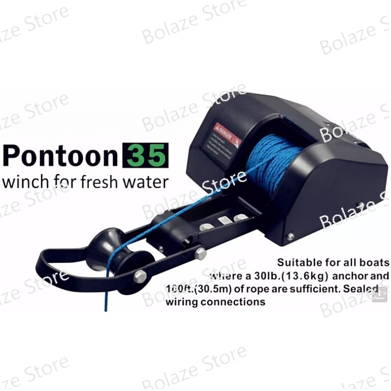 Marine Electric Windlass Saltw – Fishing Boat Anchor Winch recenzja i cena