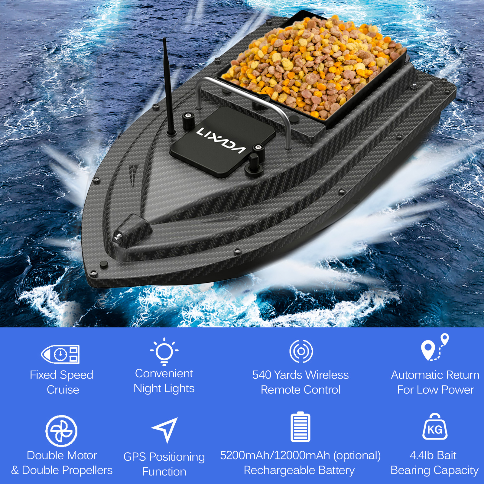 Fishing Bait Boat GPS Fishing  – Fishing Boat Gps recenzja i cena