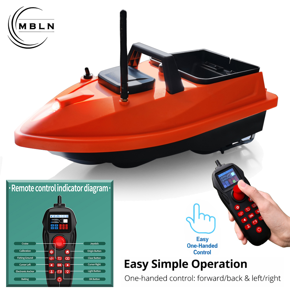 MBLN Mini GPS Bait Boat – 24 W – Fishing Boat Gps recenzja i cena