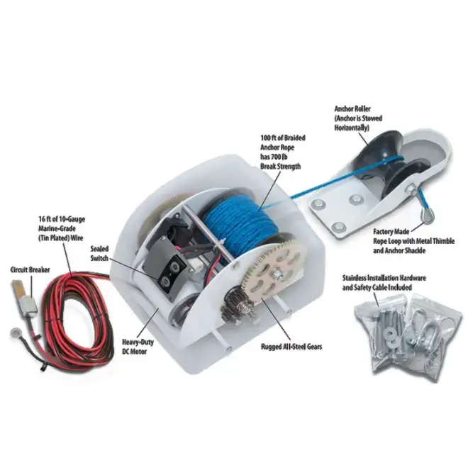 Factory Direct Sailboat Yacht  – Fishing Boat Anchor Winch recenzja i cena