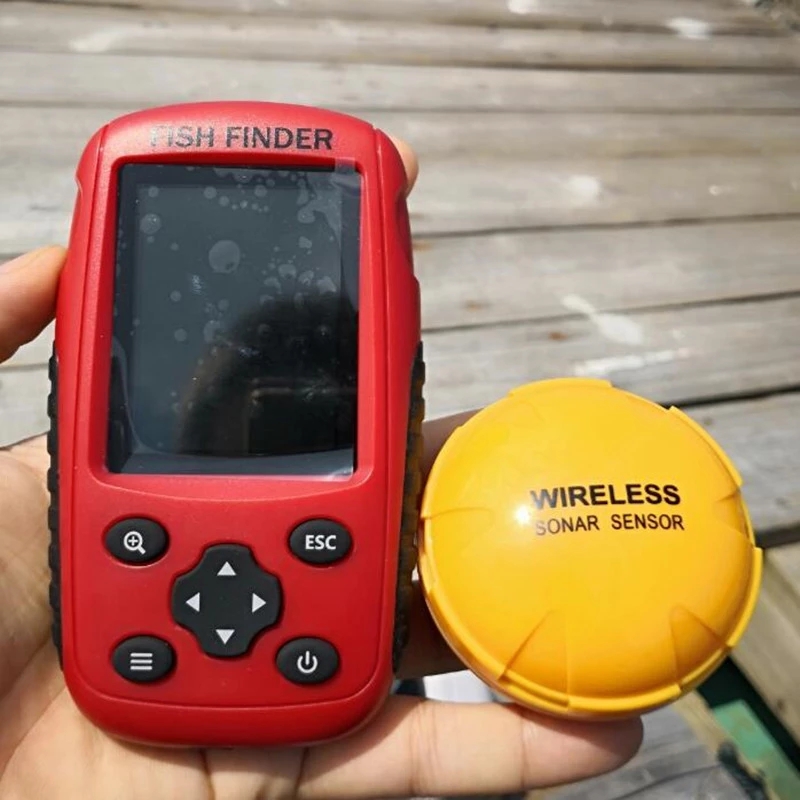 Fish finder wireless Wireless  – Fishing Boat Depth Finder recenzja i cena