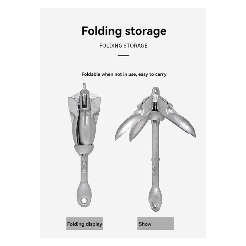 AB56-0.7KG Steel Folding Water – Fishing Boat Anchor recenzja i cena