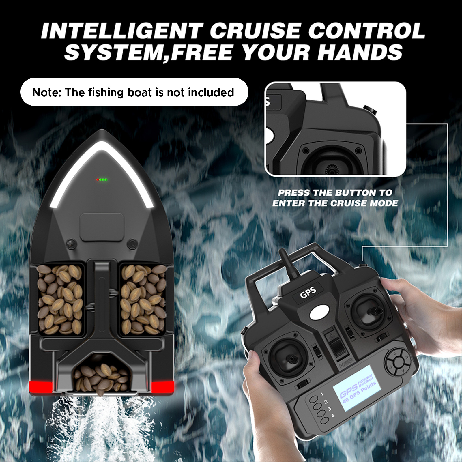 Remote Control for V020 GPS Fi – Fishing Boat Gps recenzja i cena