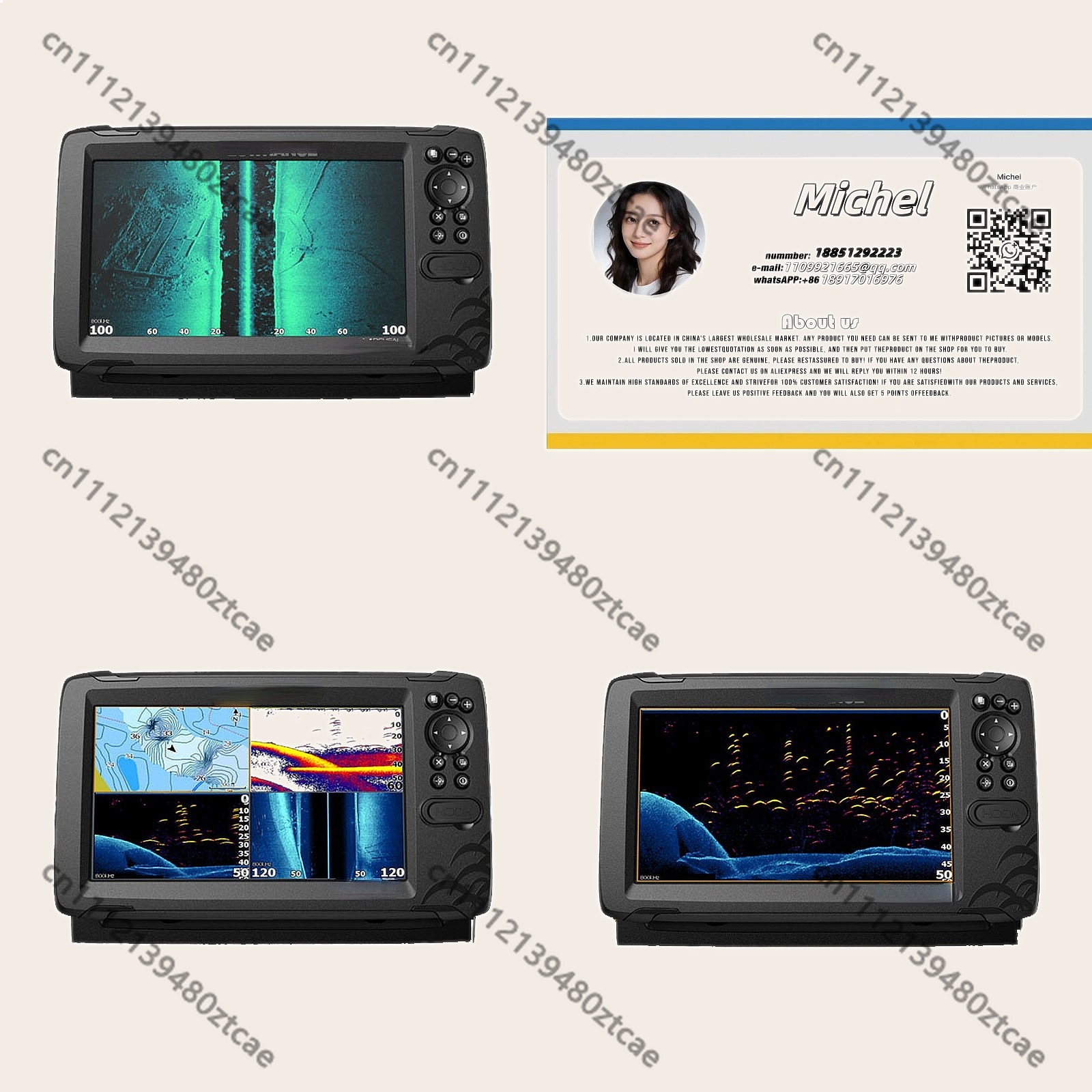 Portable Sonar Fish Finder Ice – Fishing Boat Depth Finder recenzja i cena