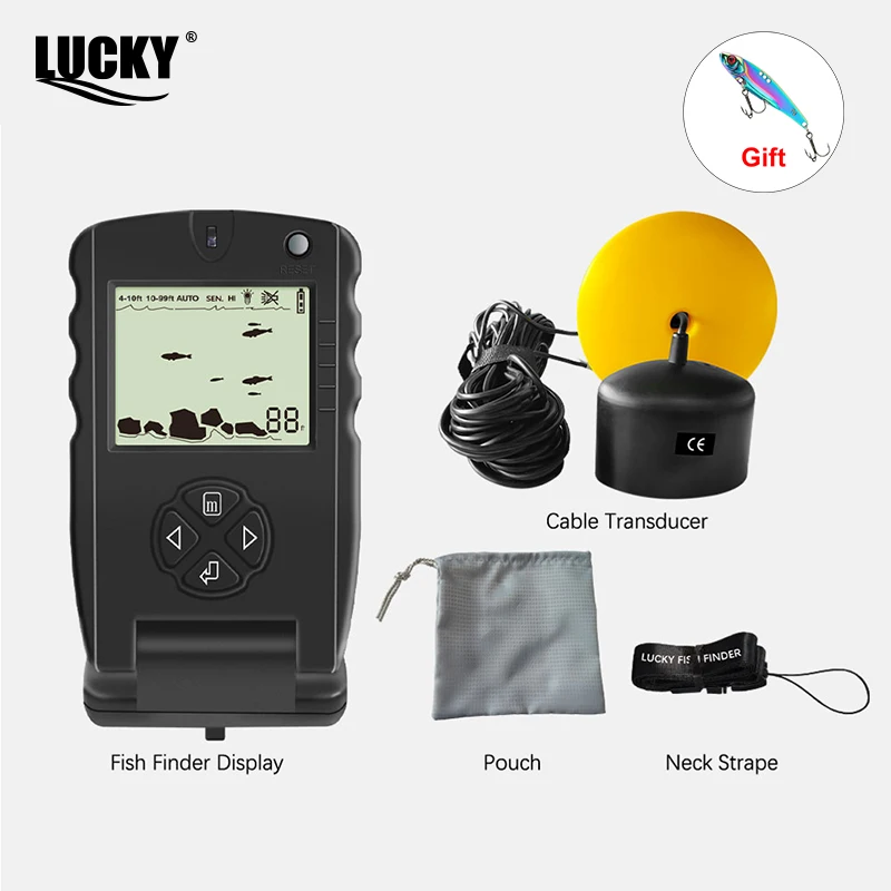 LUCKY FF717 Portable Fish Find – Fishing Boat Depth Finder recenzja i cena