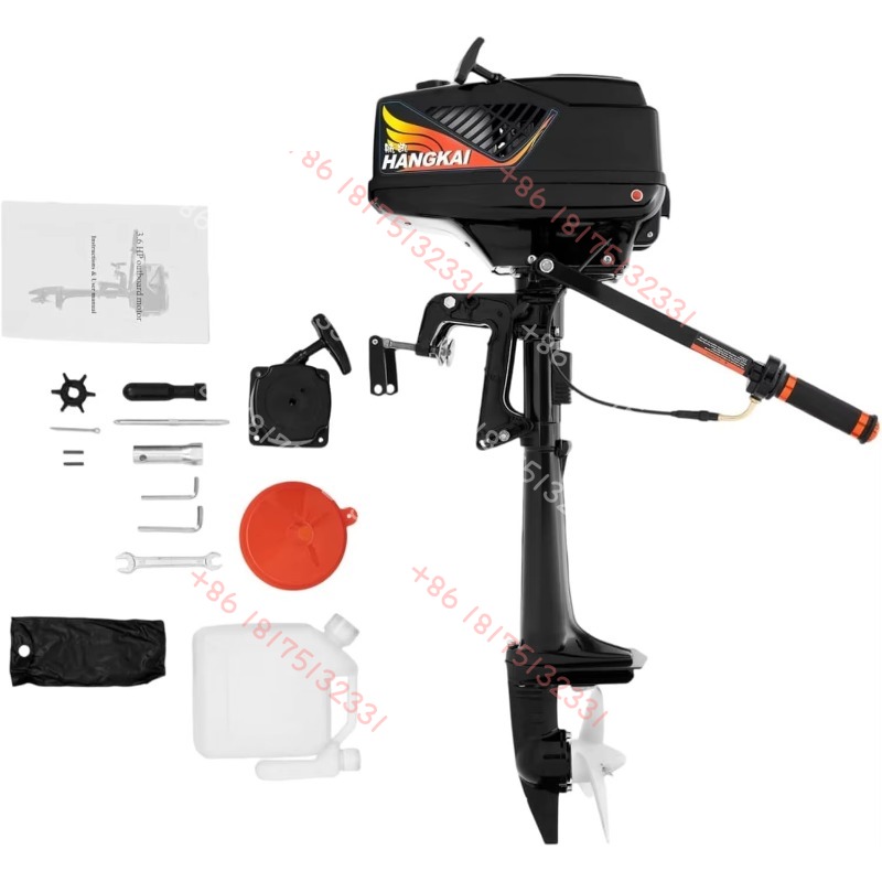 HANGKAI Outboard Motor, 3.6  2 – Fishing Boat Outboard Motor recenzja i cena