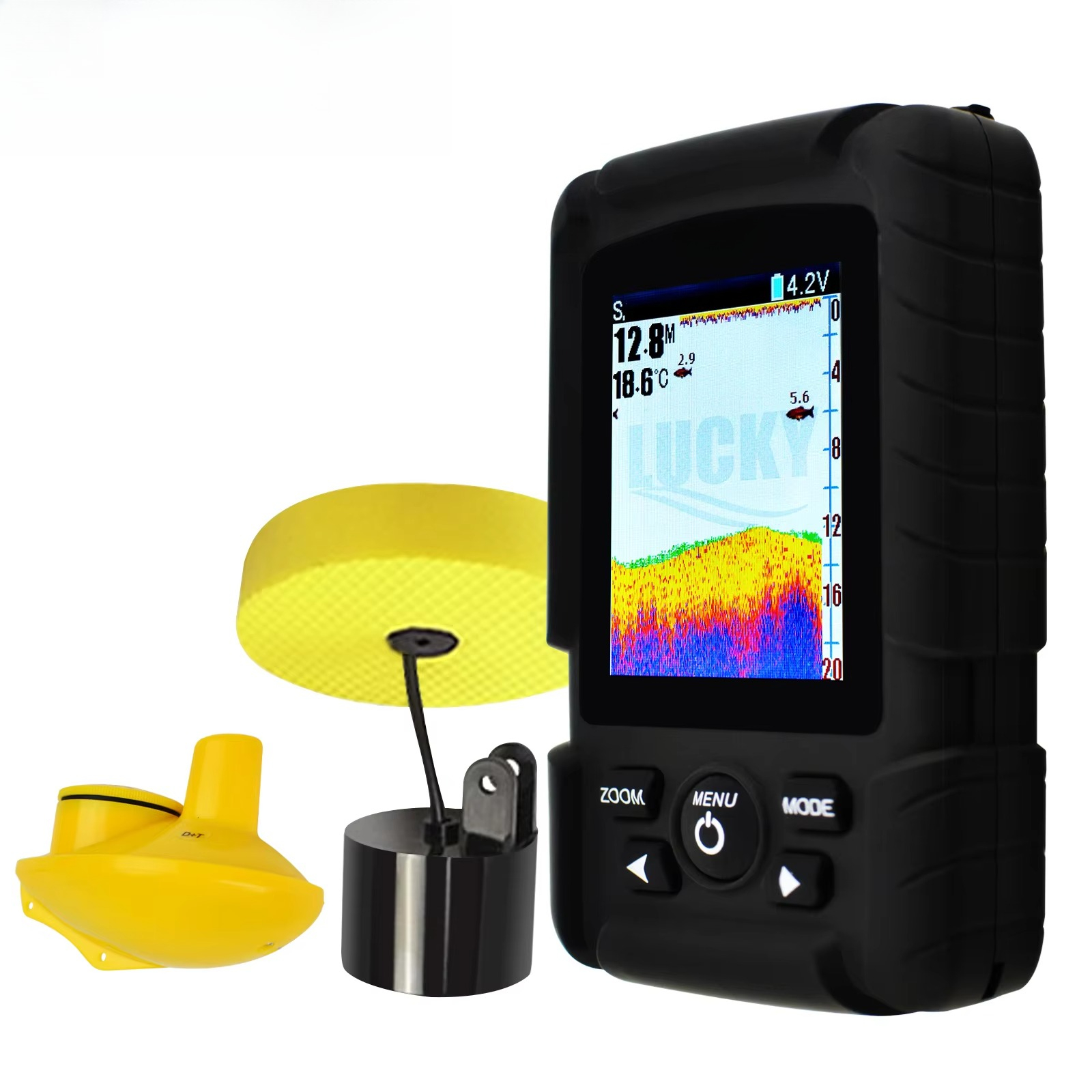 2-in-1 Wireless & Wired Fish F – Fishing Boat Depth Finder recenzja i cena