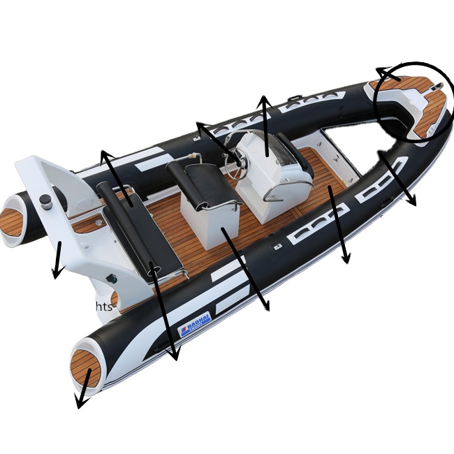 16ft 4.80m Hypalon Material Fi – Fishing Boat Fiberglass recenzja i cena