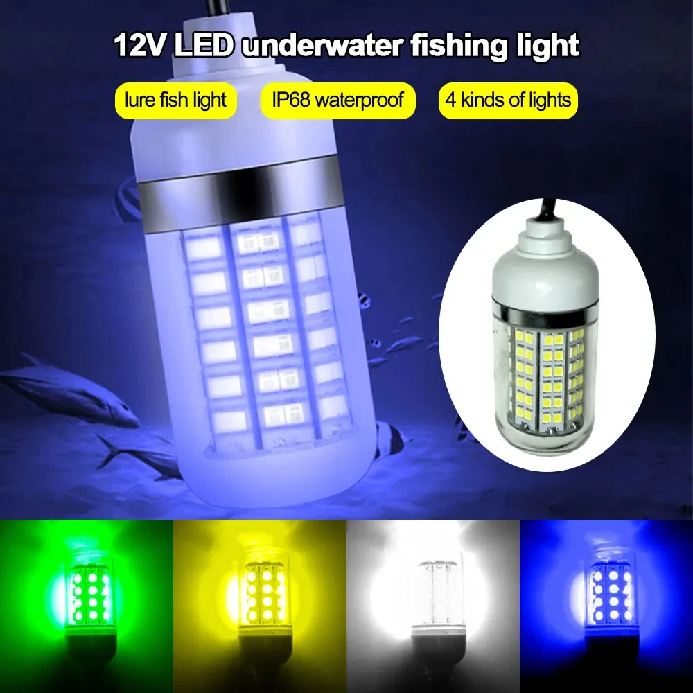 12V Underwater Lamp 15W 108 LE – Fishing Boat Navigation Light recenzja i cena