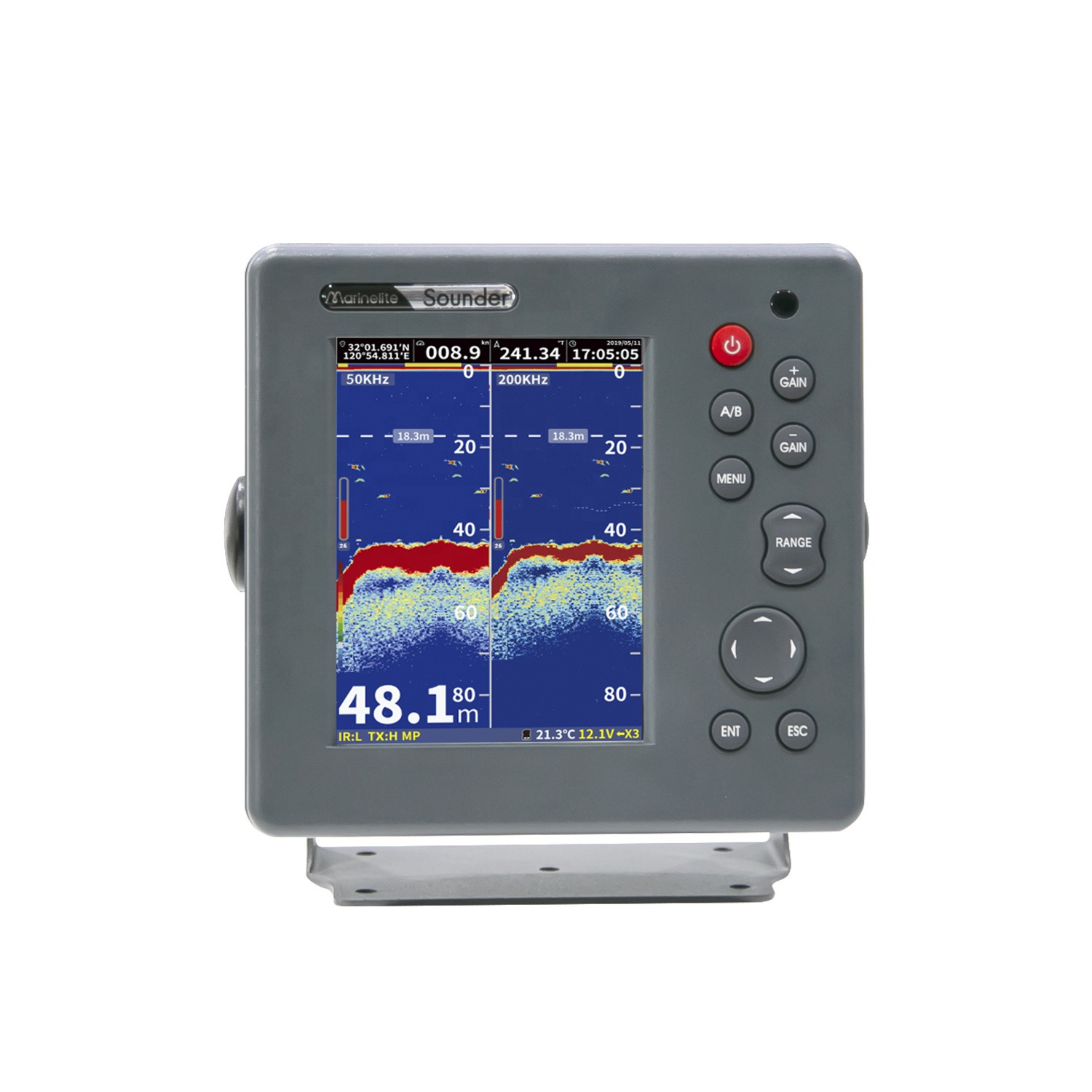 Commercial 6-inch Fish Finder  – Fishing Boat Depth Finder recenzja i cena
