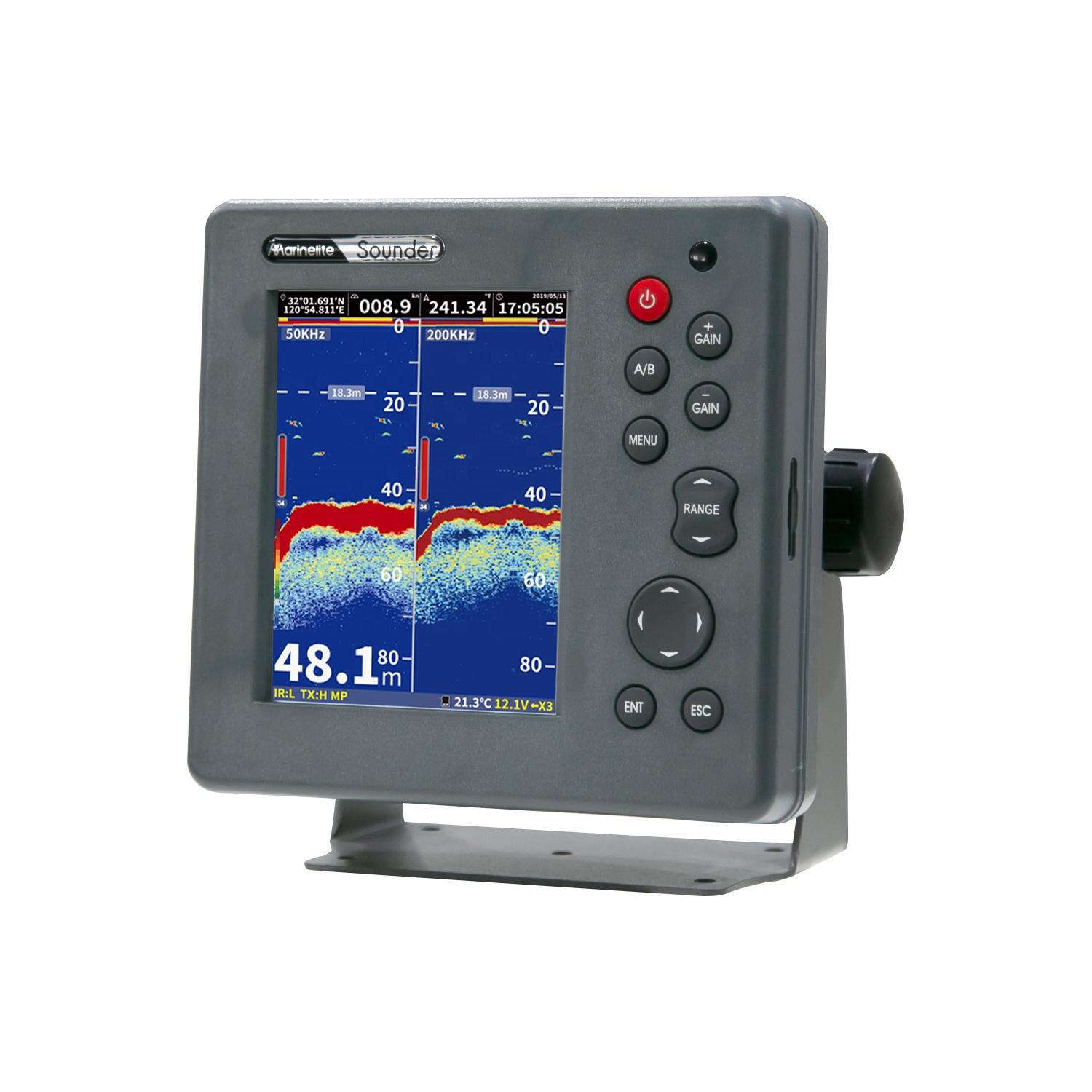 Commercial 6-inch Fish Finder  – Fishing Boat Depth Finder recenzja i cena