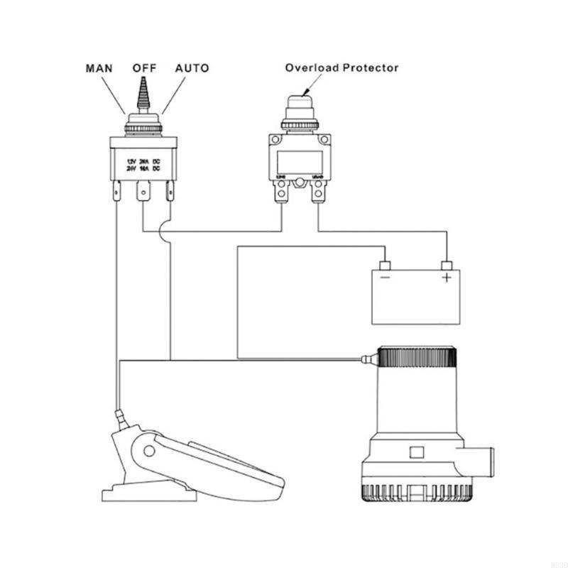 R53D Upgrades Bilge Switch Pan – Fishing Boat Bilge Pump recenzja i cena