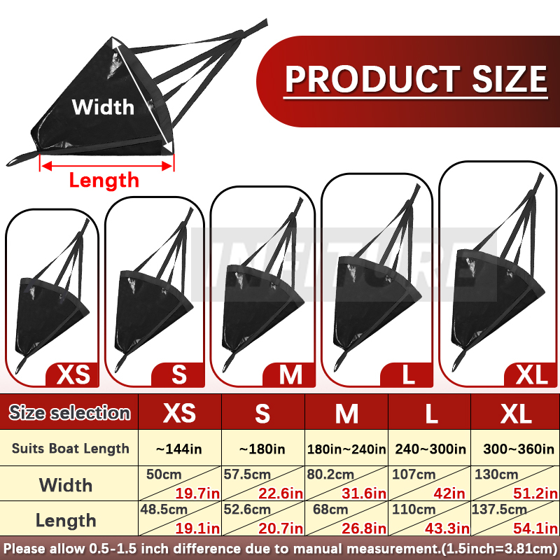 18-53'' Sea Drogue Anchor Floa – Fishing Boat Anchor recenzja i cena