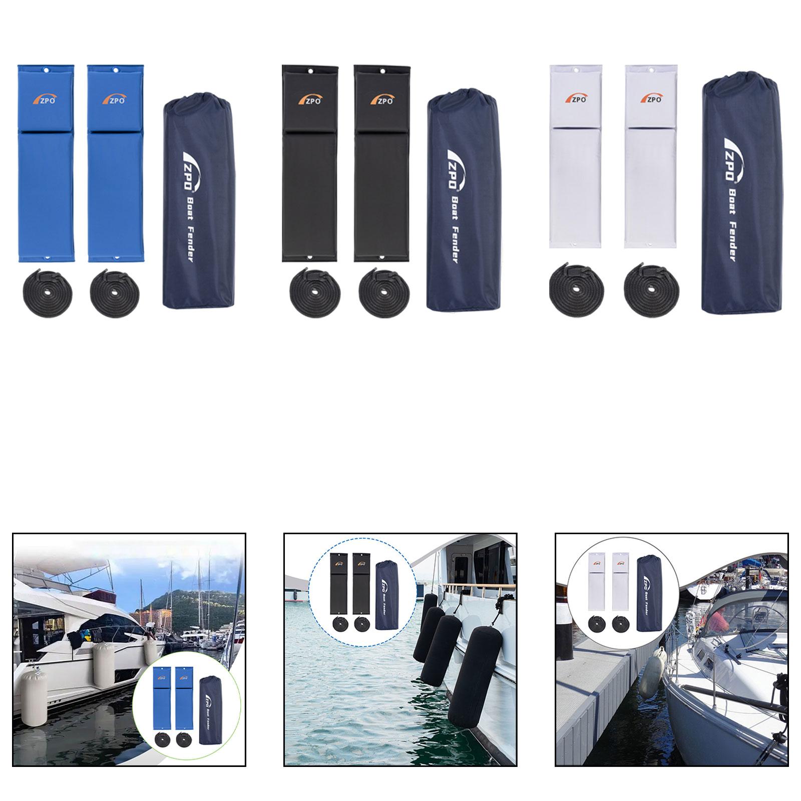 2Pcs Flat Boat Fender with Rop – Fishing Boat Paddle recenzja i cena