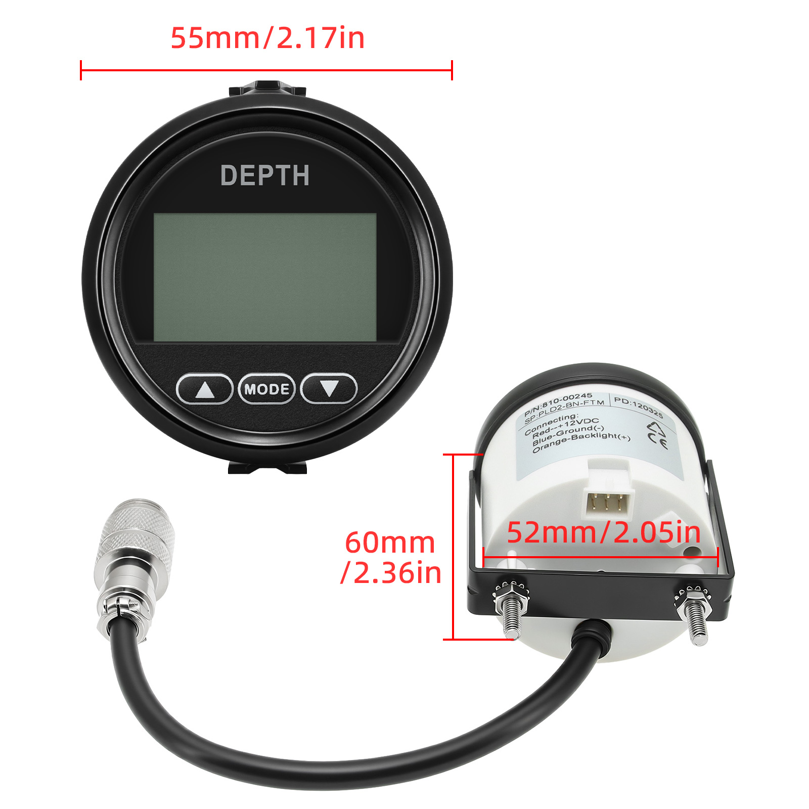 New Depth Detector 52mm/2in Ma – Fishing Boat Gps recenzja i cena