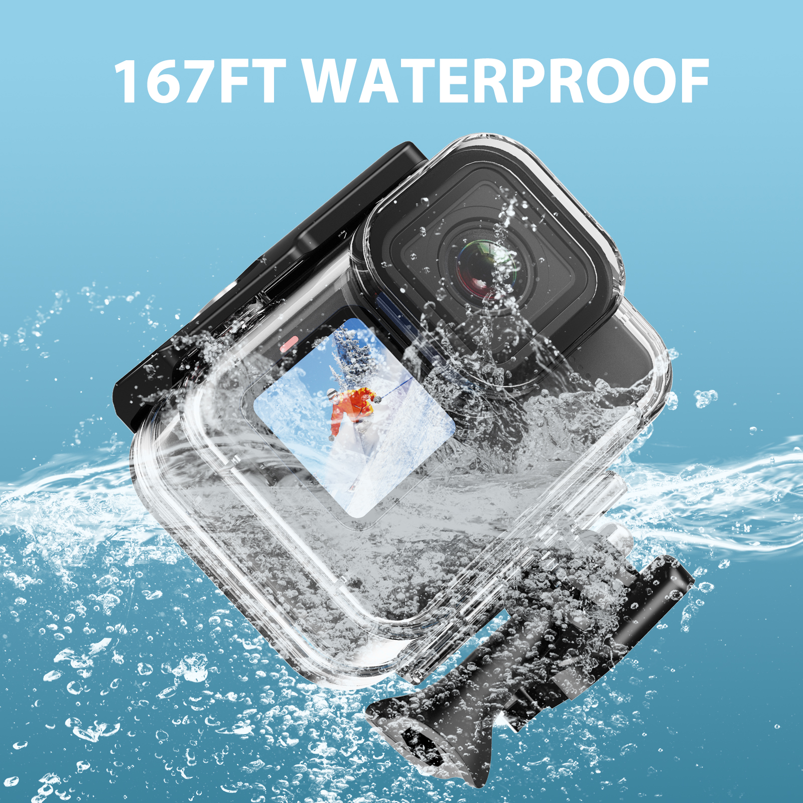 Action Camera Accessories For  – Fishing Boat Cover recenzja i cena