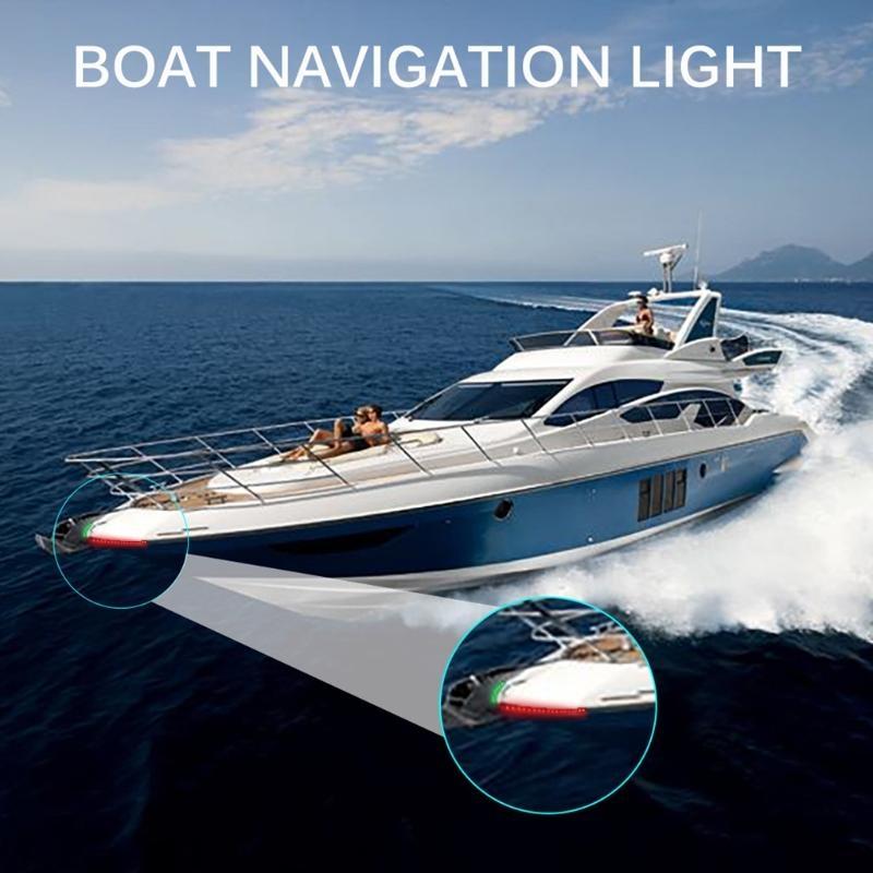 652F 2Pcs LED Boat Navigation  – Fishing Boat Navigation Light recenzja i cena