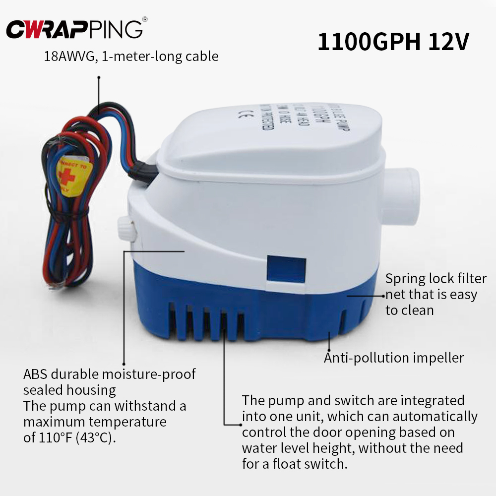Car RV Bilge Pump for Boats Ac – Fishing Boat Bilge Pump recenzja i cena