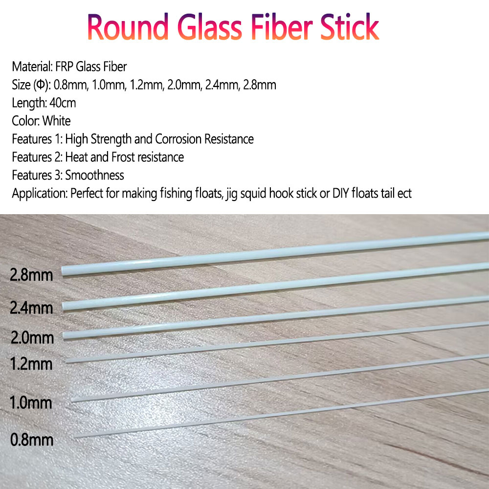 Bimoo 10/20pcs 0.8mm~2.8mm Rou – Fishing Boat Fiberglass recenzja i cena