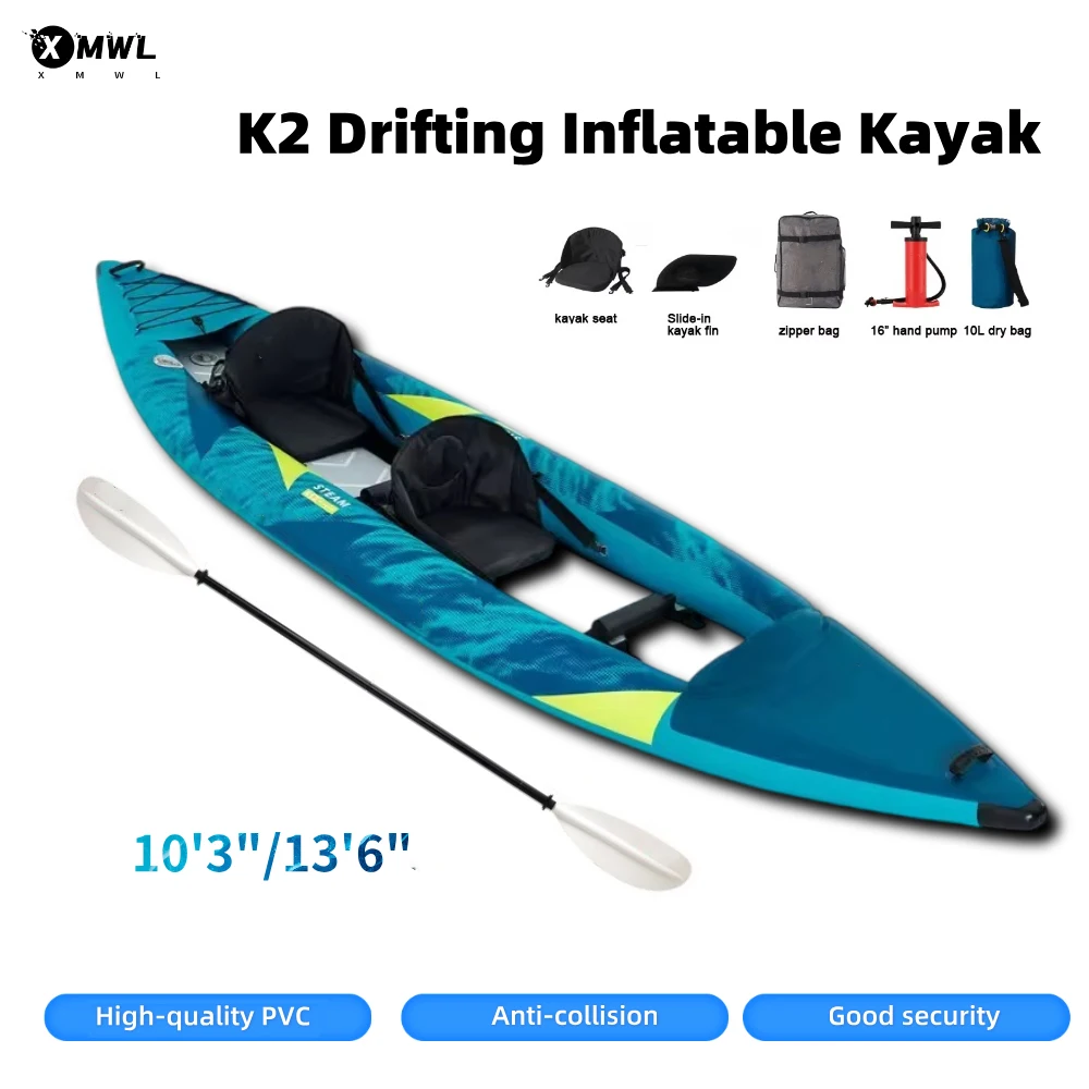 Canoe Kayak Inflatable Boat 1- – Fishing Boat Seat recenzja i cena