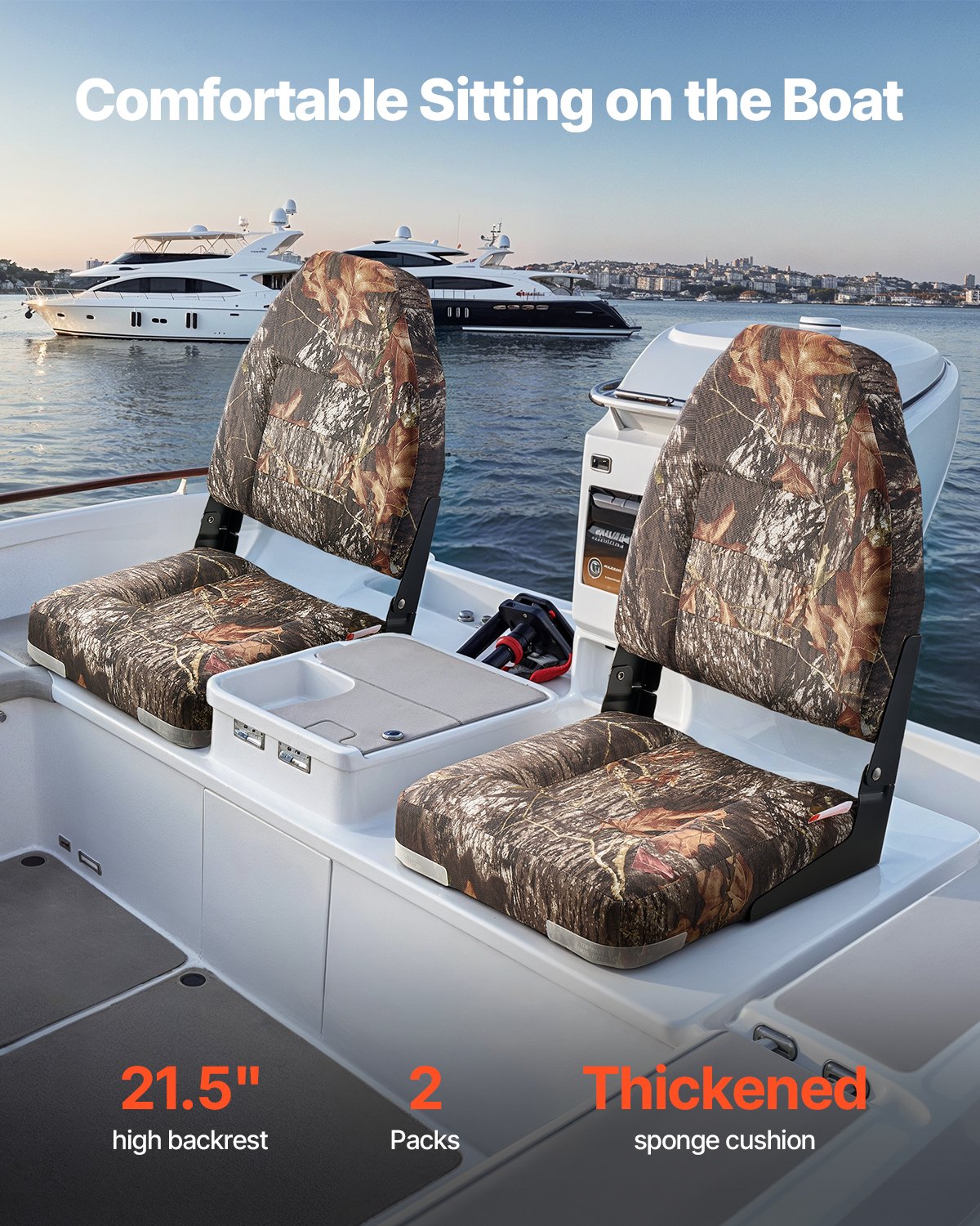 Boat Seat, High Backrest, Fold – Fishing Boat Aluminum recenzja i cena