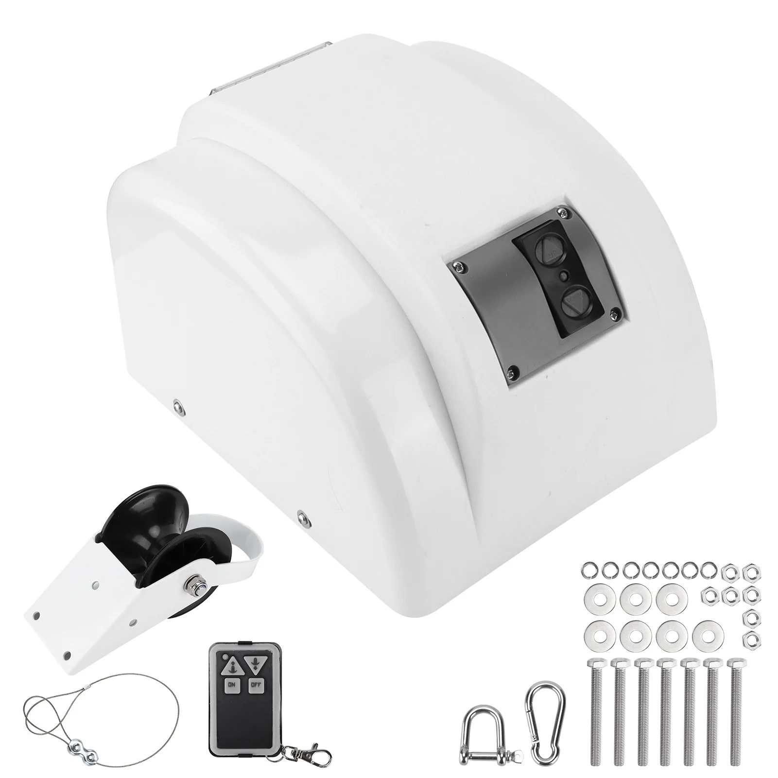 30LBS 12V Electric Winch Marin – Fishing Boat Anchor Winch recenzja i cena
