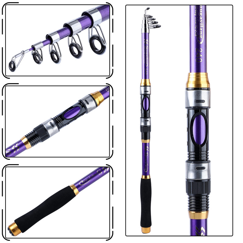 Sougayilang 4 Colors Telescopi – Fishing Boat Fiberglass recenzja i cena