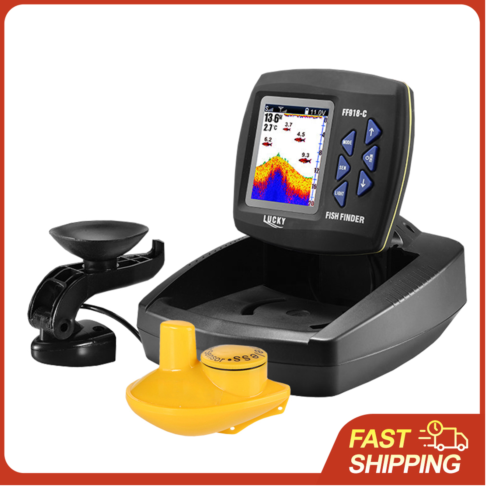 Portable Fish Finder Wireless  – Fishing Boat Depth Finder recenzja i cena