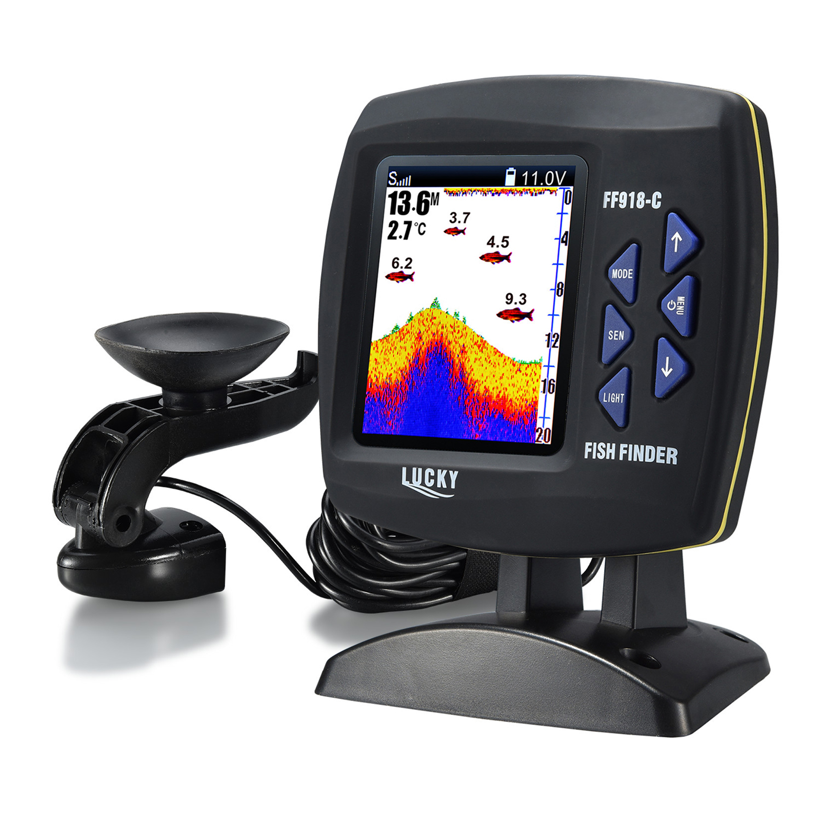Portable Fish Finder Wireless  – Fishing Boat Depth Finder recenzja i cena