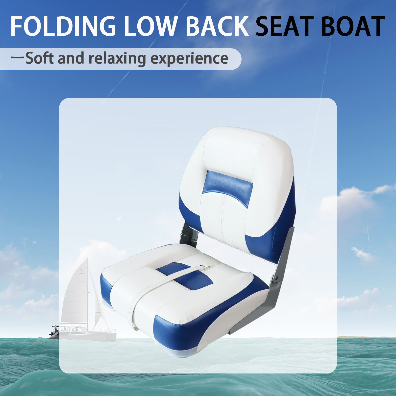 Folding Bass Boat Seats Classi – Fishing Boat Seat recenzja i cena