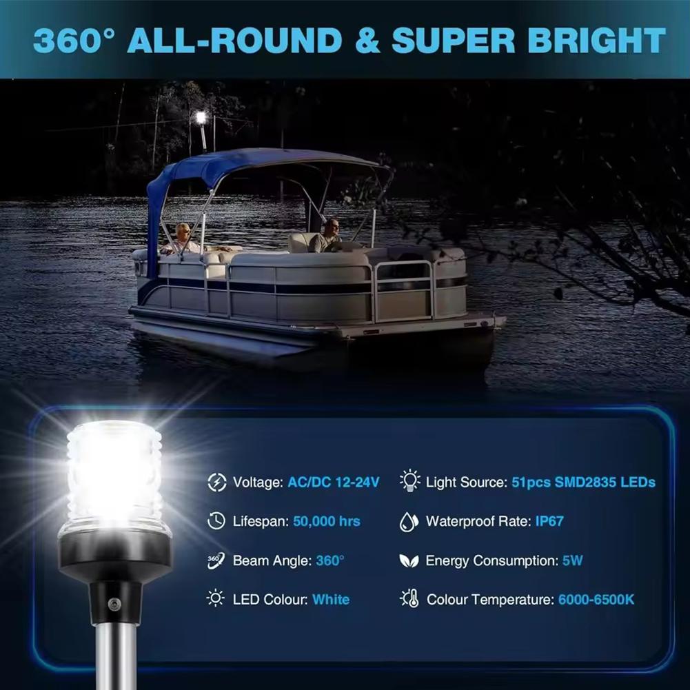 Anchor Light Boat Stern Light  – Fishing Boat Anchor recenzja i cena