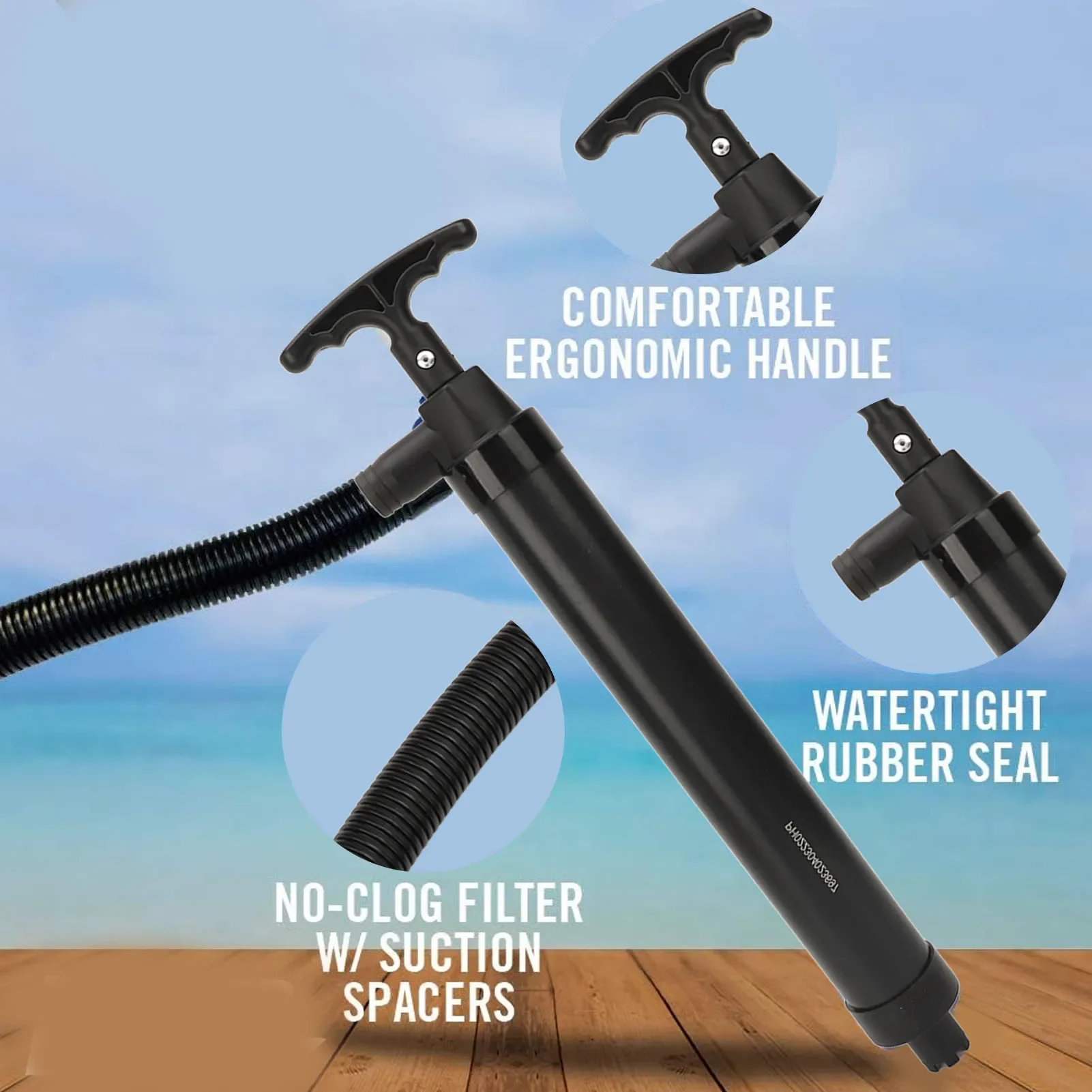 Manual Bilge Pump With Hose Po – Fishing Boat Bilge Pump recenzja i cena
