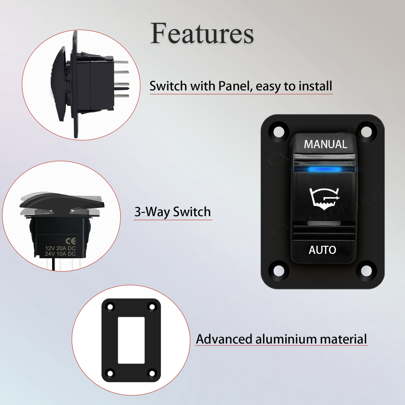 3 Way Bilge Pump Rocker Switch – Fishing Boat Bilge Pump recenzja i cena