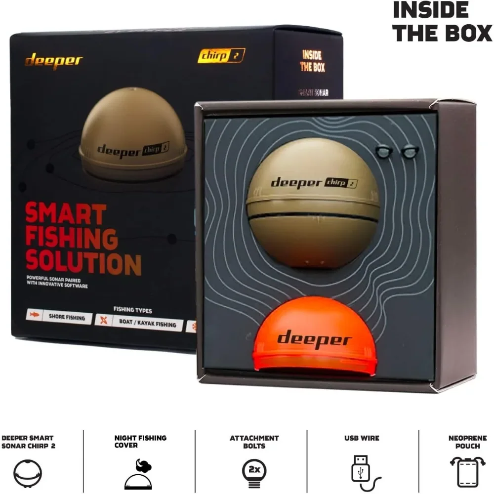 A  Chirp 2 Sonar Fish Finder - – Fishing Boat Depth Finder recenzja i cena