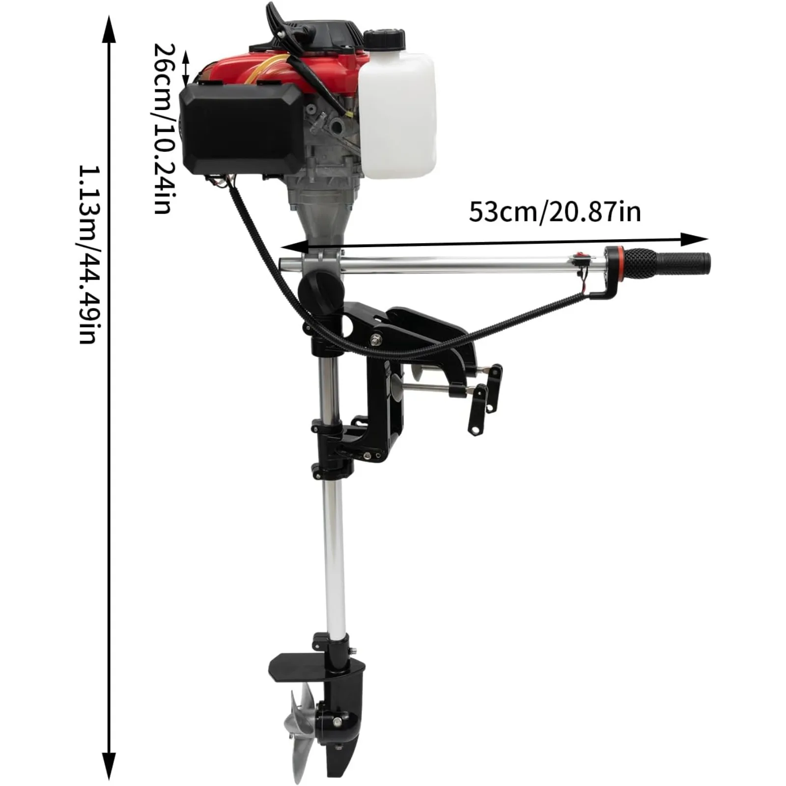 4-Stroke 4HP Boat Outboard Mot – Fishing Boat Outboard Motor recenzja i cena