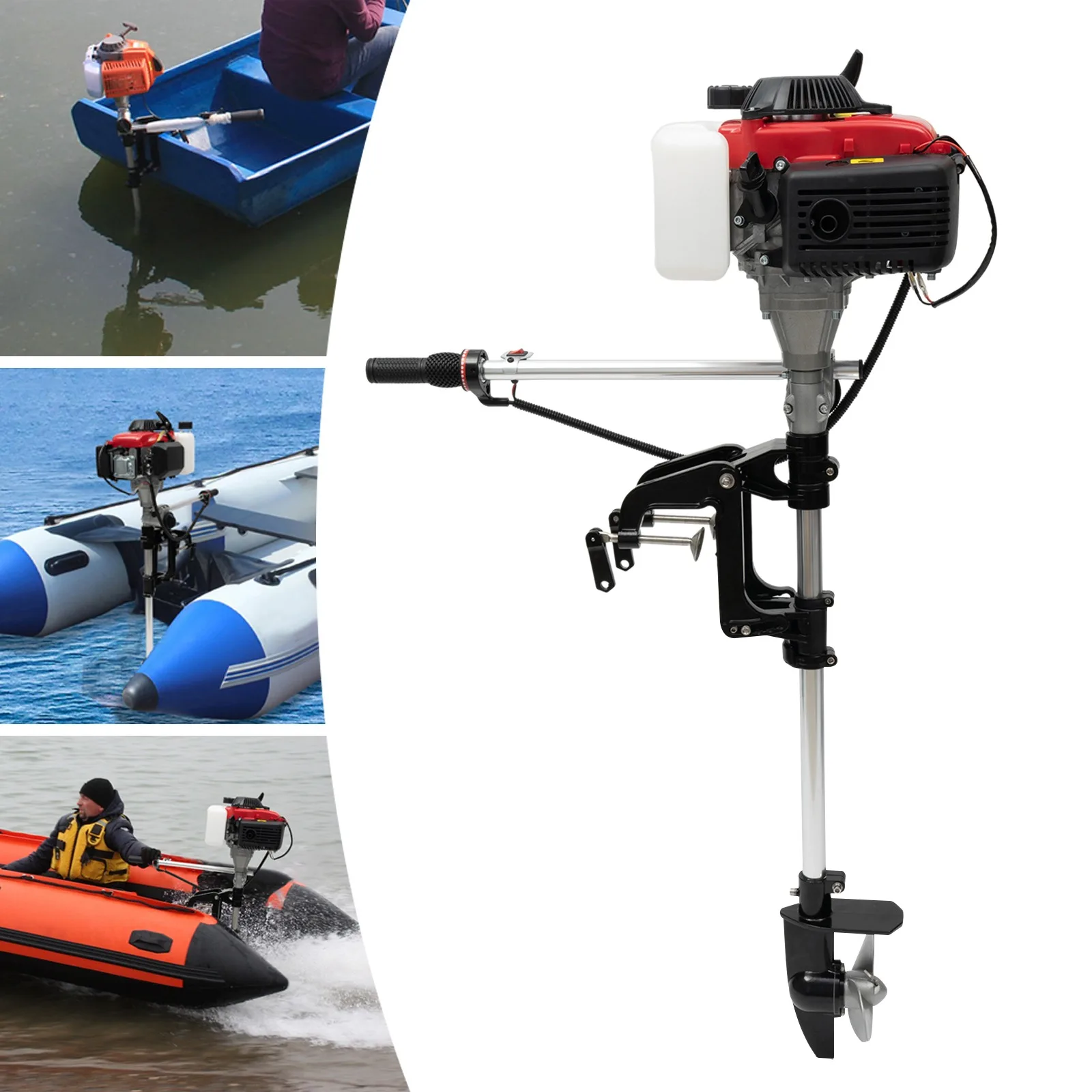 4-Stroke 4HP Boat Outboard Mot – Fishing Boat Outboard Motor recenzja i cena