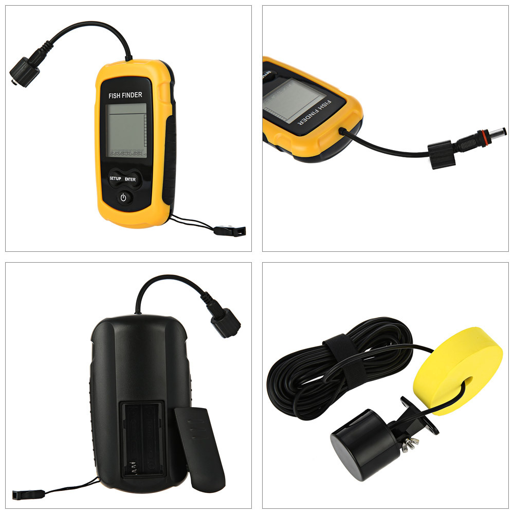 Alarm 100M Portable Sonar Fish – Fishing Boat Depth Finder recenzja i cena