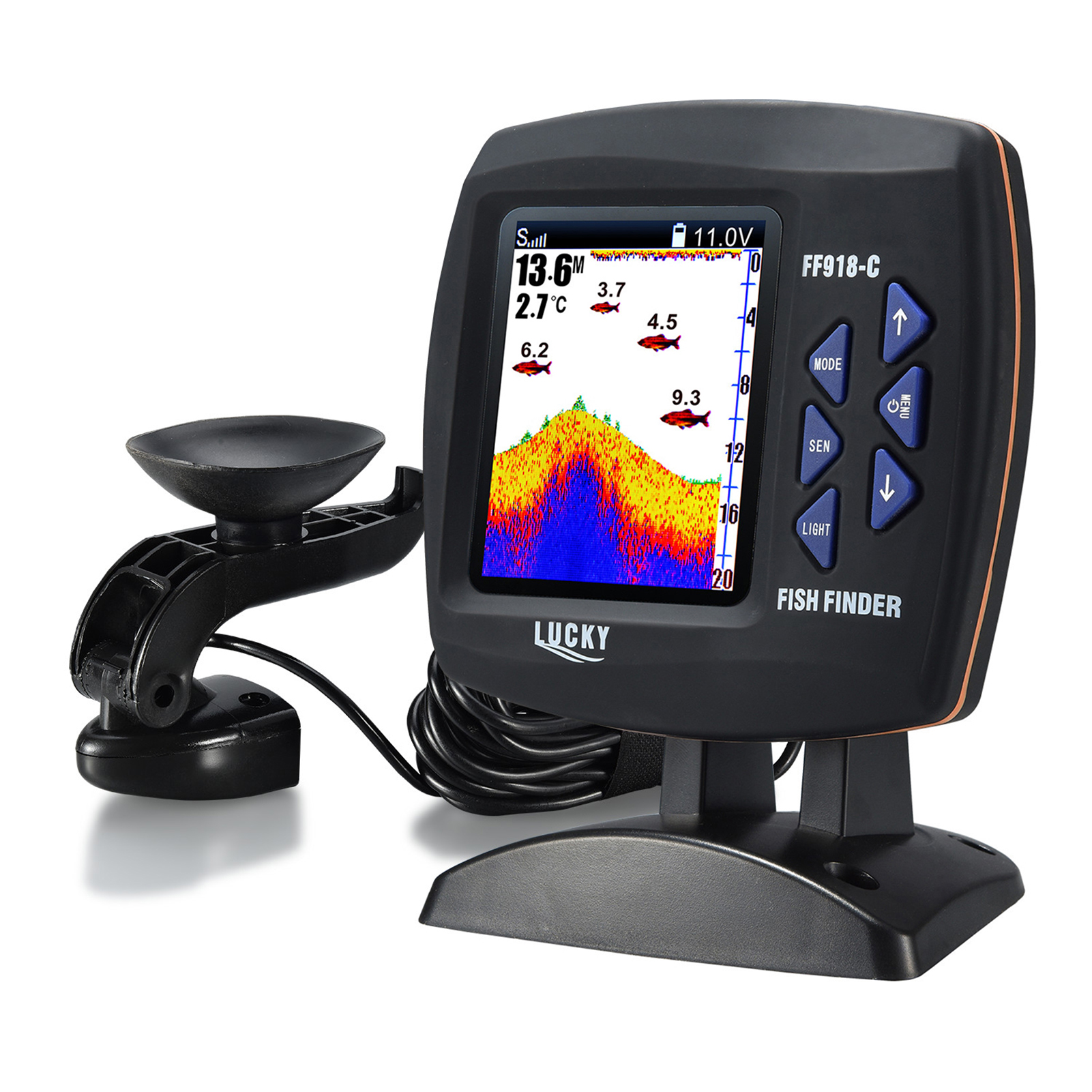 Fish Finder Wireless Sonar Sen – Fishing Boat Depth Finder recenzja i cena