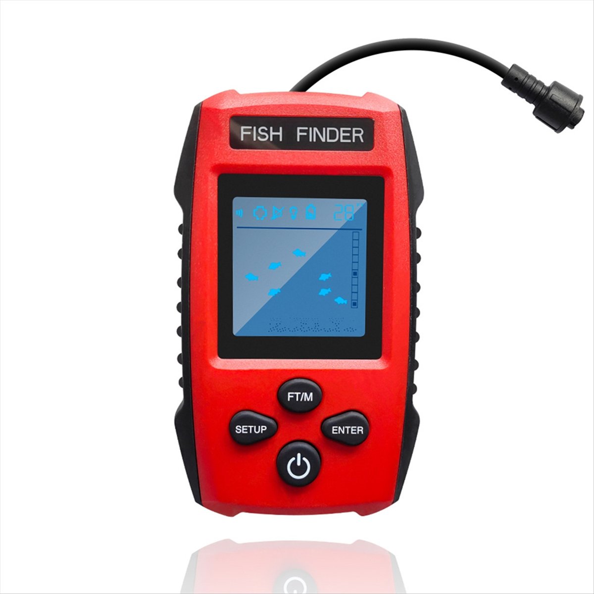 Color LCD Fish Finder Wired So – Fishing Boat Depth Finder recenzja i cena