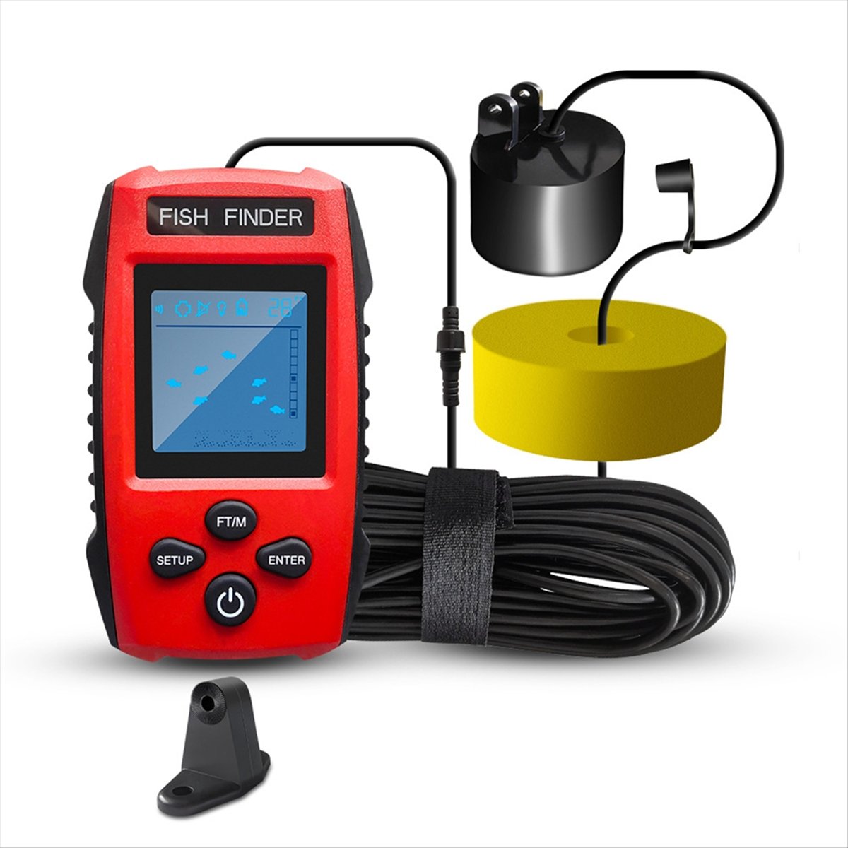 Color LCD Fish Finder Wired So – Fishing Boat Depth Finder recenzja i cena