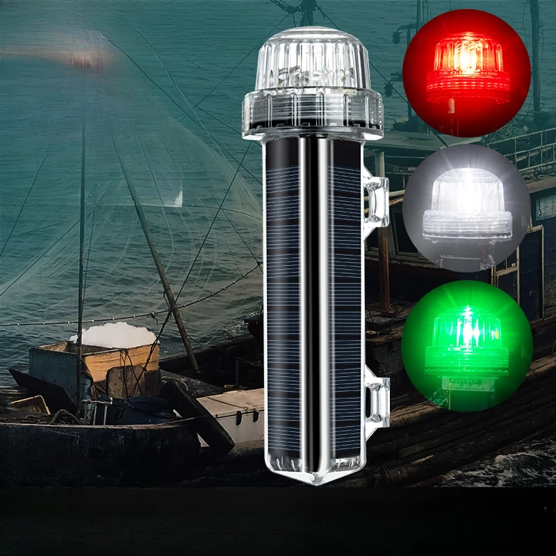 New Solar Ocean Signal Light N – Fishing Boat Navigation Light recenzja i cena