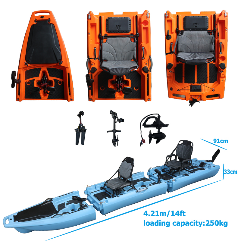 14FT 2 Person Detachable  Peda – Fishing Boat Seat recenzja i cena