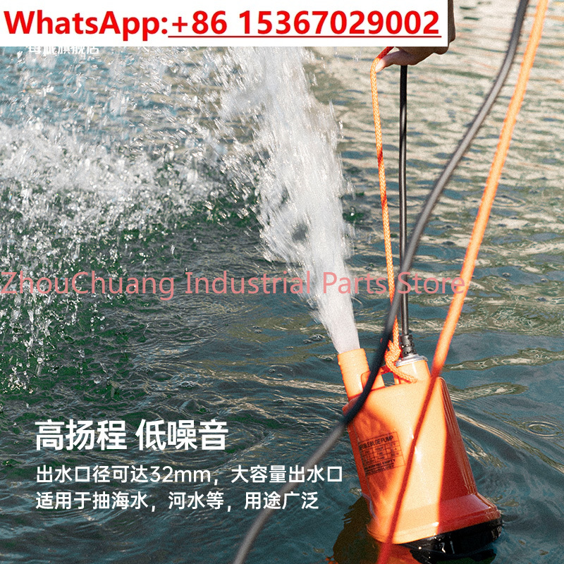 Marine bilge pump 12V24v DC su – Fishing Boat Bilge Pump recenzja i cena
