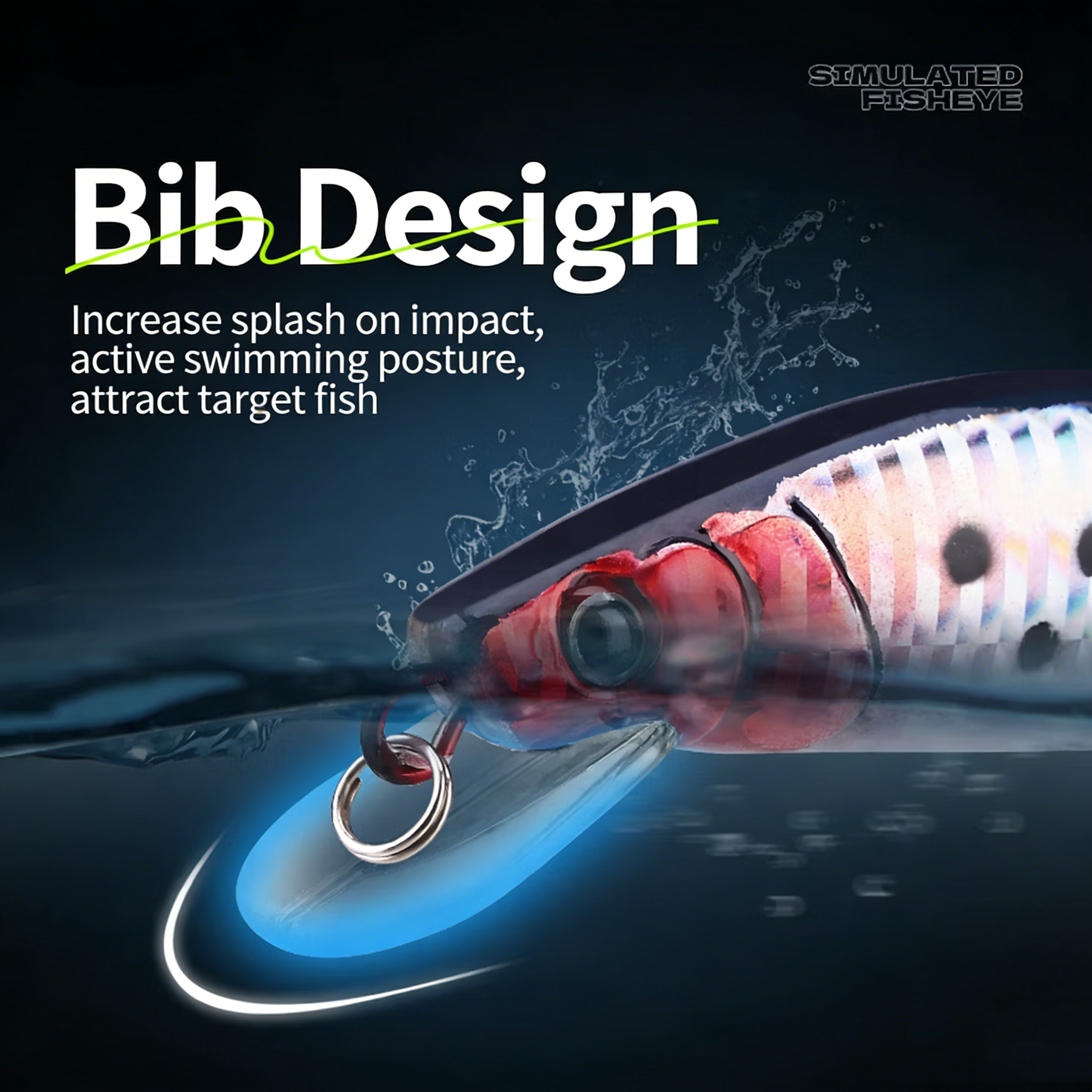 Simulated Fishing Lures Bait E – Fishing Boat Navigation Light recenzja i cena