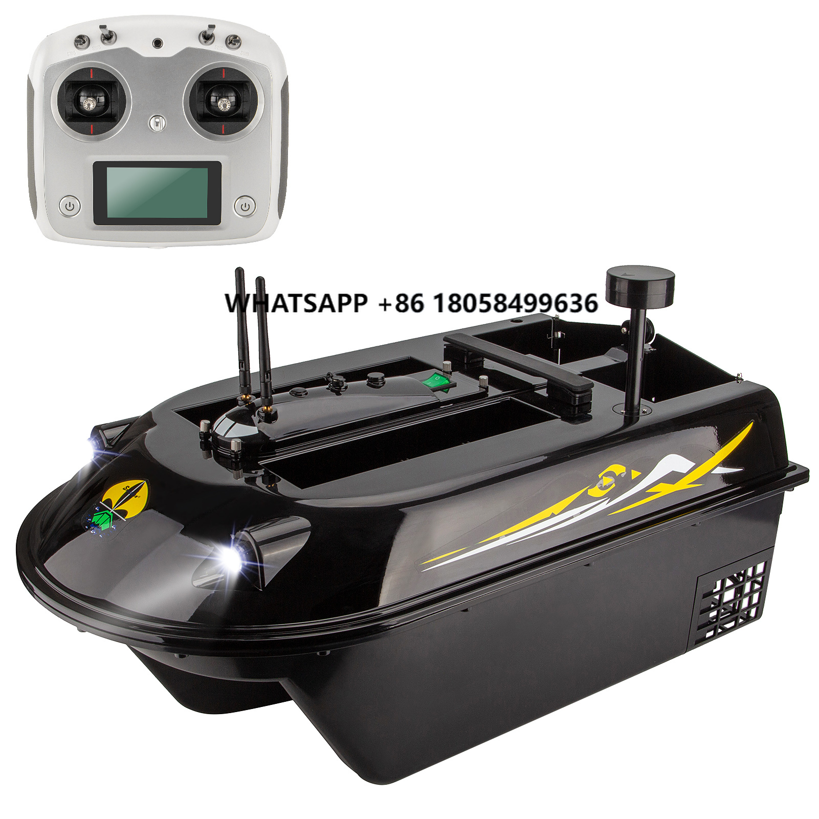 GPS RC Fish Bait Boat 8kg Load – Fishing Boat Gps recenzja i cena